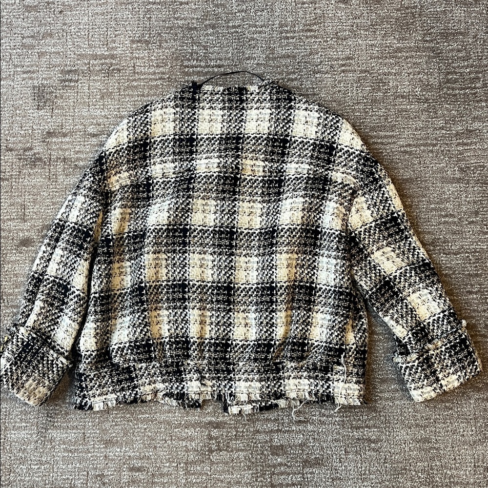 Zara tweed jacket S - Picture 2 of 12